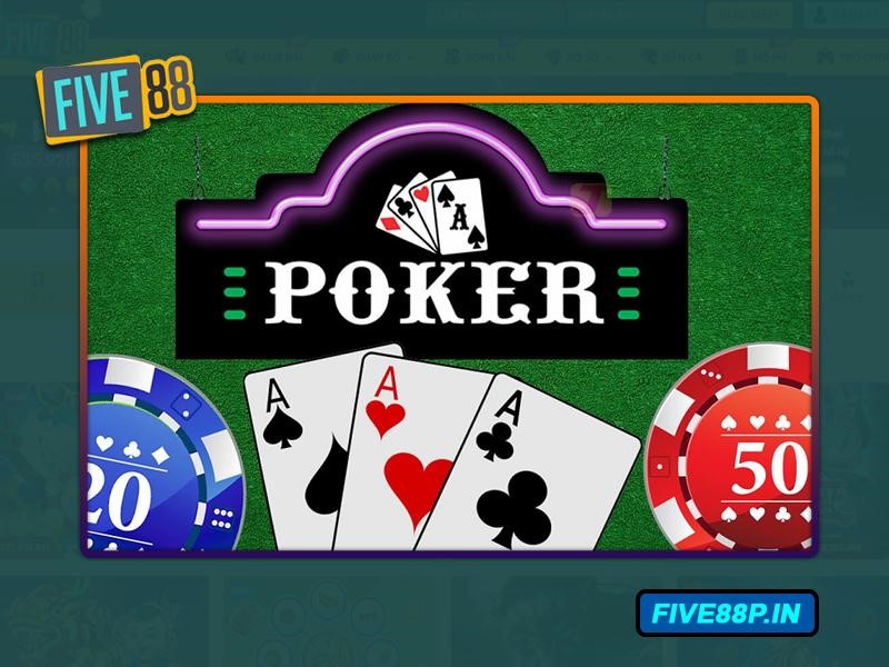 Khám phá game Poker Five88 đẳng cấp